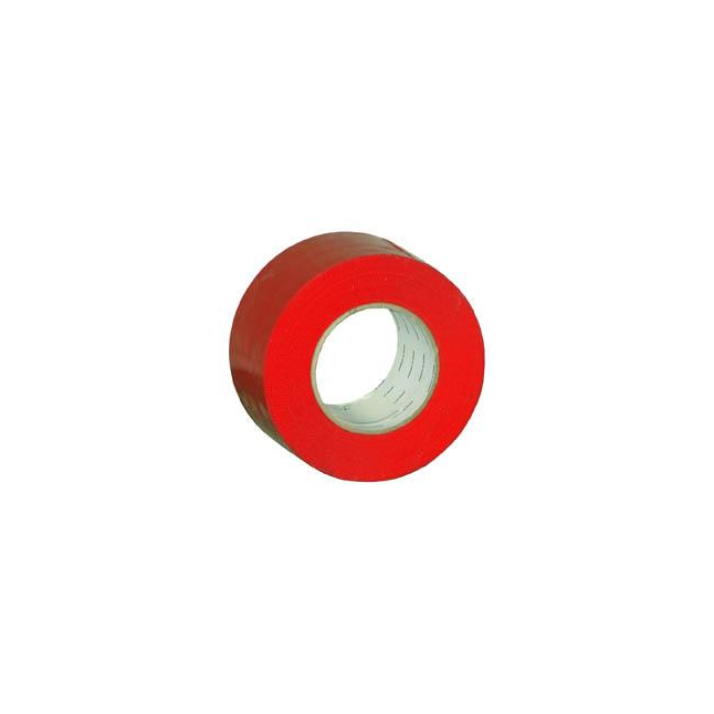 Scapa Red Poly Tape with Pinked Edges, 72mm