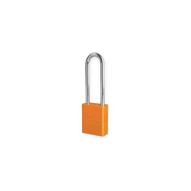 Master Lock 1107 Series Keyed Different Lockout Padlock, 3"