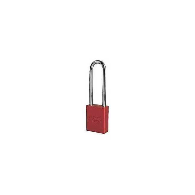 Master Lock 1107 Series Keyed Different Lockout Padlock, 3"