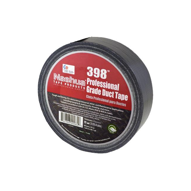 Nashua® 398 Professional Grade Duct Tape, 11 mil, 180' Roll