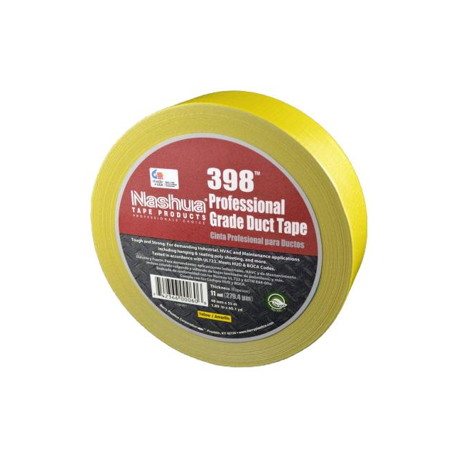 Nashua® 398 Professional Grade Duct Tape, 11 mil, 180' Roll