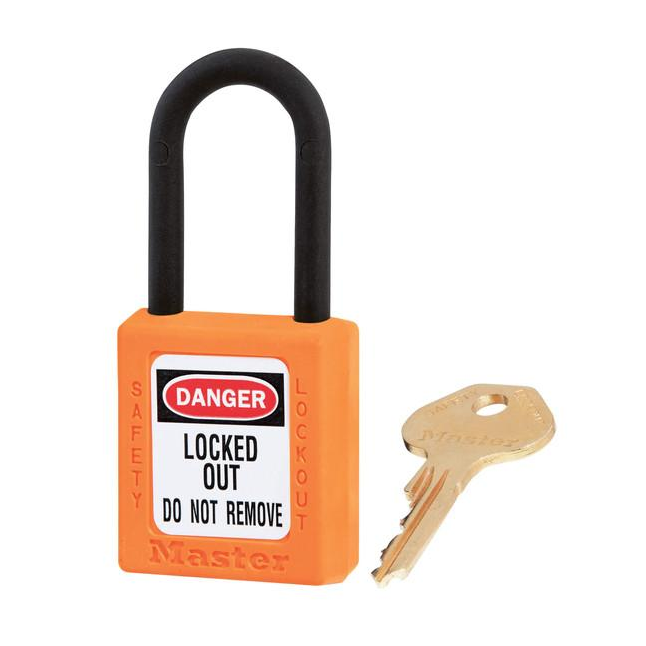 Master Lock® 406 Series Safety Padlock, Keyed Differently