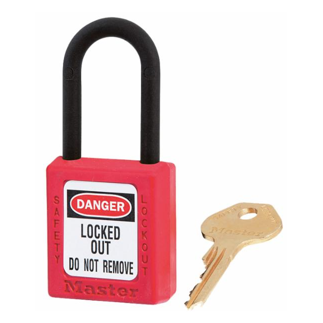 Master Lock® 406 Series Safety Padlock, Keyed Differently