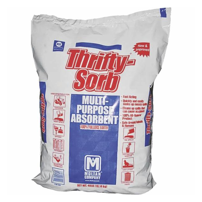 Thrifty-Sorb® Multi-Purpose Absorbent, 40 lb. Bag
