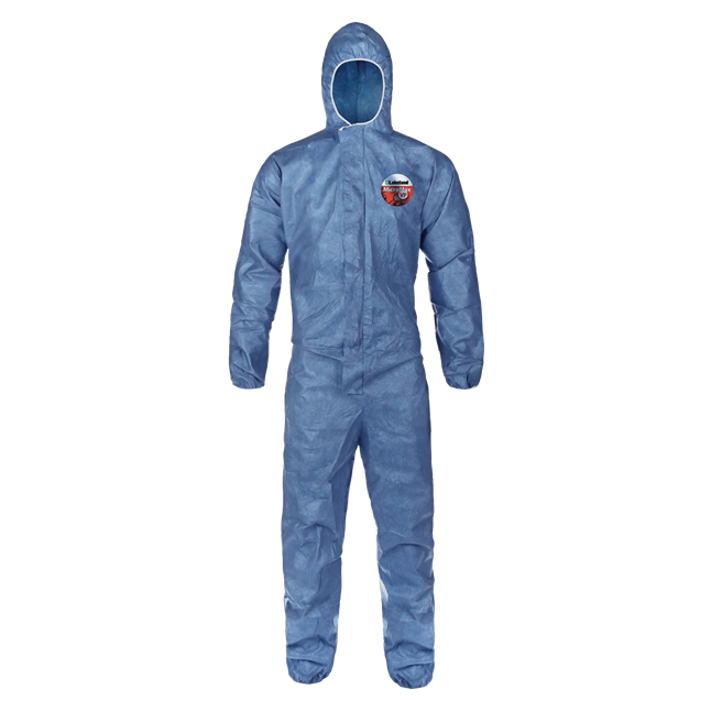 Lakeland&#174 MicroMax&#174 VP Disposable Coverall with Hood, Elastic Wrists & Ankles, 25/Case