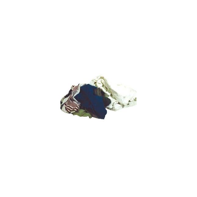 Multi-Color Sweatshirt Rags, 25 lbs/BX