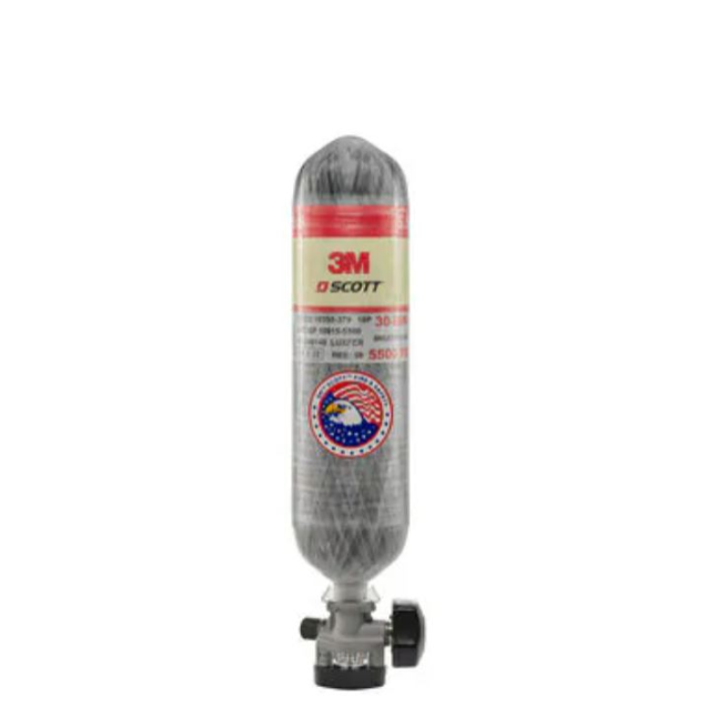 3M™ Scott™ 5.5 Carbon Cylinder w/ Valve Assembly & Threaded Fitting, 30 minutes