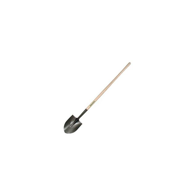 UnionTools® Round Point Shovel with 48" Hardwood Handle, 7" Width x 4" Length x 59" Height