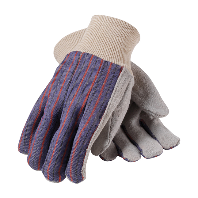 PIP Leather Palm Work Glove, Knit Wrist