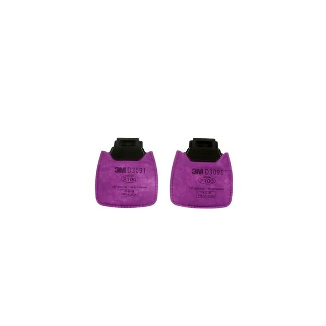 3M™ Secure Click™ Particulate Filter P100, 100/CS