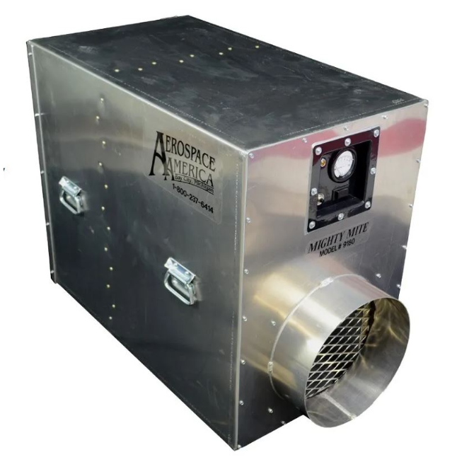 Aerospace Aeroclean 1800 Mighty Might Full Feature Negative Air Machine
