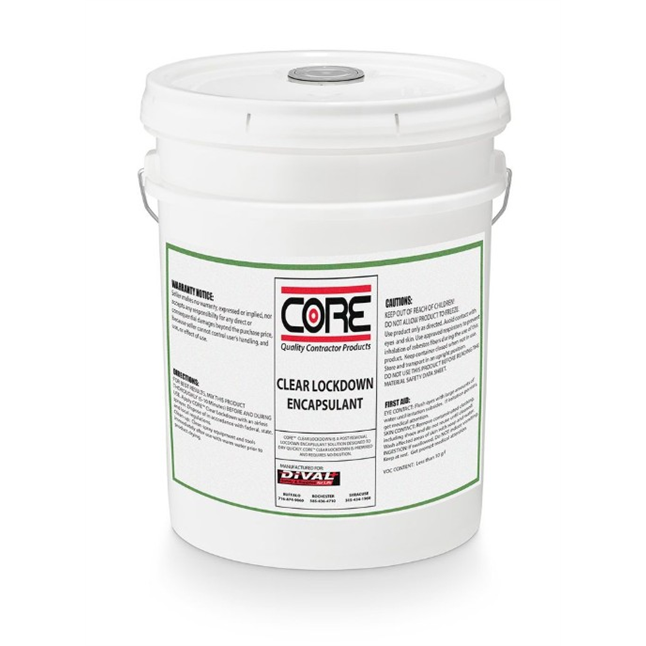 CORE Lockdown Encapsulant for Asbestos Removal, 5 Gallon Pail