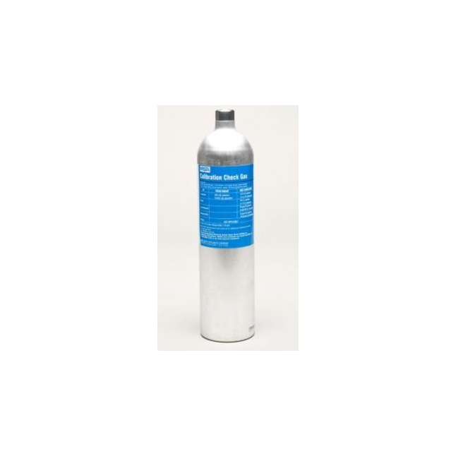 MSA OEM Cal Gas, w/ RFID Collar, 34 L Quad Gas Mix, 58% LEL Pentane(CH4 – 1.45%/vol), O2 15.0%, H2S 20ppm, CO 60ppm, N2 Balanc