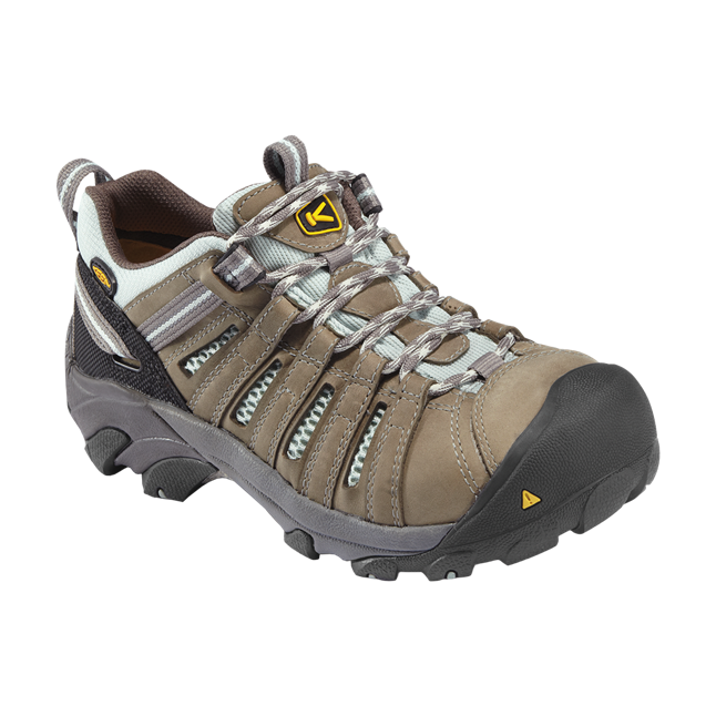 KEEN Women s Flint Low Steel Toe Work Sneaker DiVal Safety Equipment