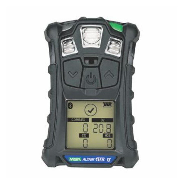 MSA ALTAIR 4XR Multigas Detector(LEL, O2, H2S & CO), Charcoal Case, North American Charger