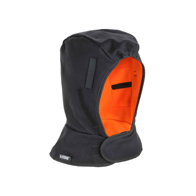 N-Ferno 6862 Winter Hard Hat Liner - 2-Layer, Fleece-Lined, FR Shell, Shoulder Length Main Image