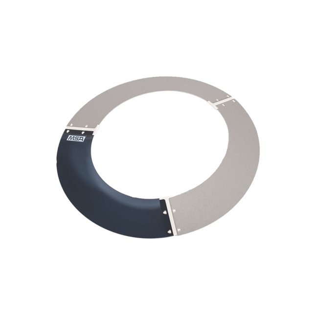 MSA Full Brim Hard Hat V-Gard Sun Shield Visor