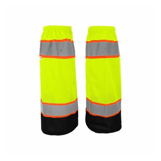 FrogWear® High-Visibility ANSI Class E Lightweight, Solid Waterproof Leg Gaiters