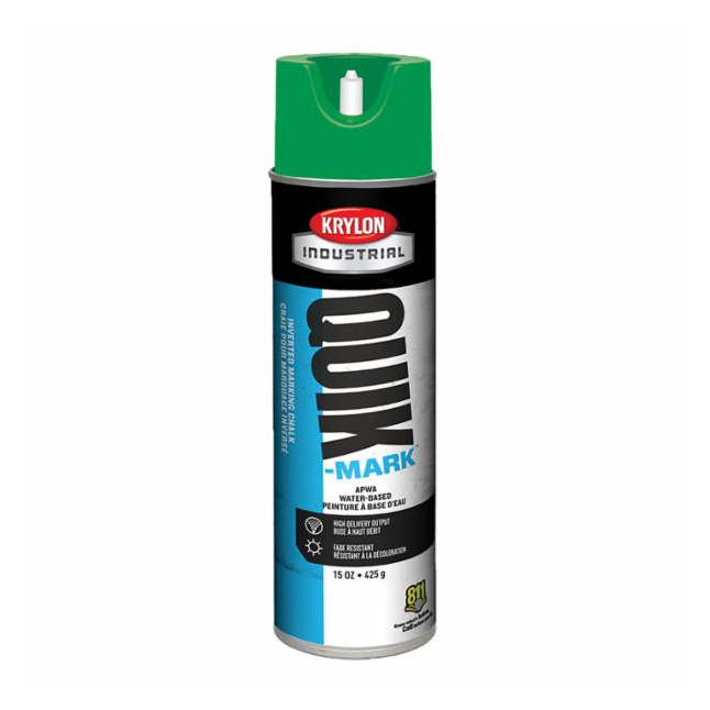 Krylon® Quik-Mark™ Inverted Tip Paint APWA Marking Chalk, 20 oz