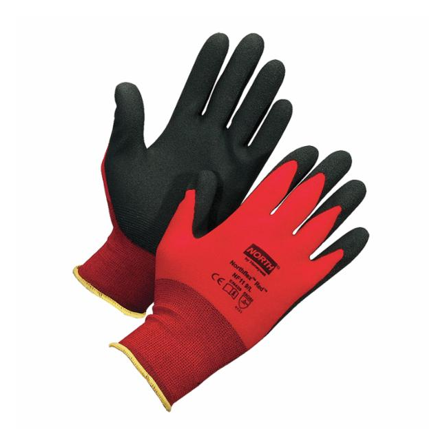 NorthFlex Red™ Foam PVC Palm Coated Gloves