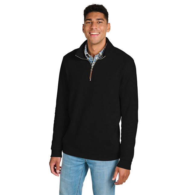 Charles River Apparel® 9411 Men's Hudson Quarter Zip Pullover, 8.85 oz/yd2