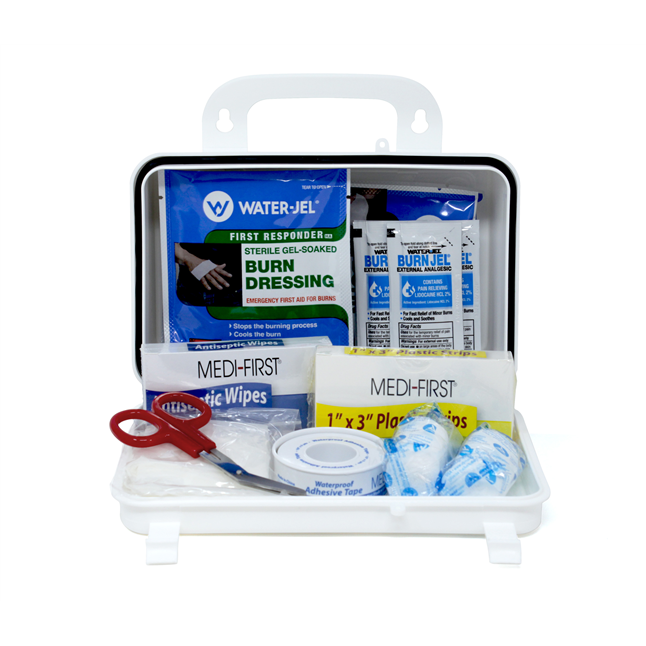 Medique 89610 Basic Plastic Burn Kit, 7"x10" x 3-1/4"