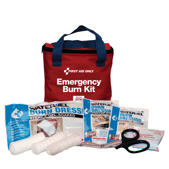 First Aid Only® First Aid Burn Care Kit, Fabric Case