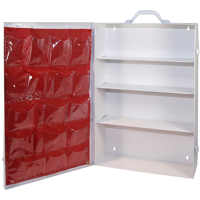 Medique® 4-Shelf First Aid Cabinet, Empty
