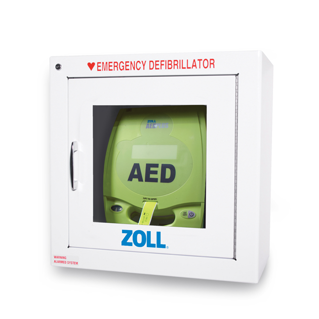 ZOLL Standard Metal Wall Cabinet with ZOLL Logo