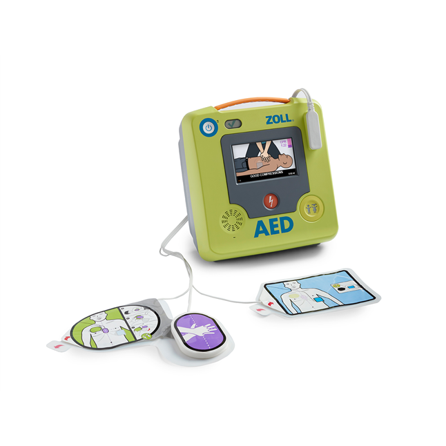 Zoll AED 3® Semi-Automatic AED with RX CPR Padz, Battery, and Case
