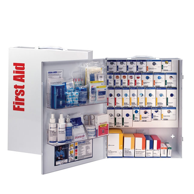 First Aid Only® SmartCompliance® Portable Food Service First Aid Cabinet, Without Medications, 150 Person