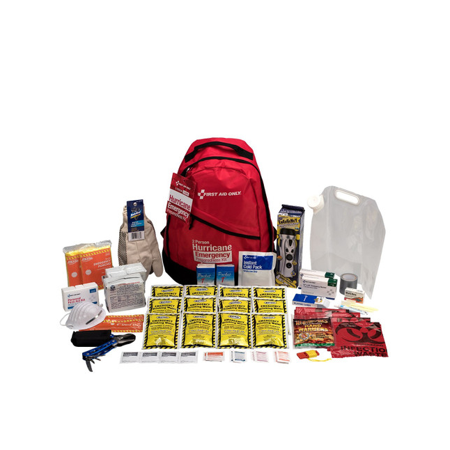 First Aid Only® Emergency Preparedness Hurricane Backpack, 2 Person