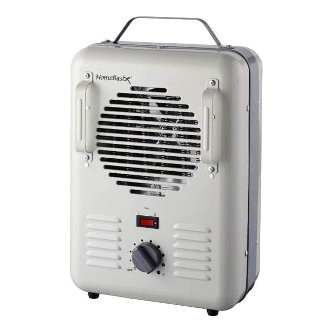 Deluxe Milk-House Portable Electric Utility Heater, 120 Volts, 5,200 BTU/HR