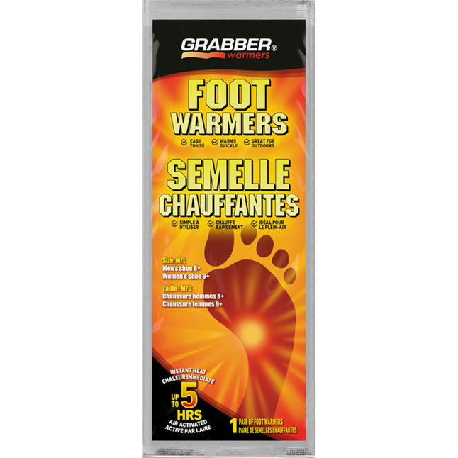 Grabber® Foot Warmers, 5-Hour