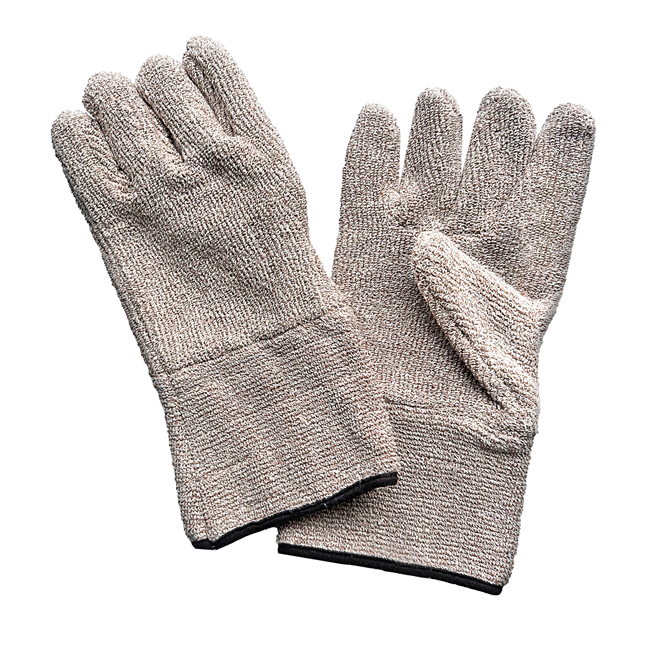 Superior 32 oz Preshrunk Terry Cloth Bakers Gloves, 4 inch