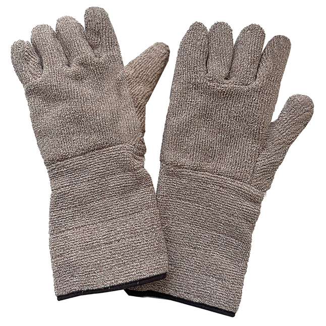 Superior 32 oz Preshrunk Terry Cloth Bakers Gloves, 6 inch