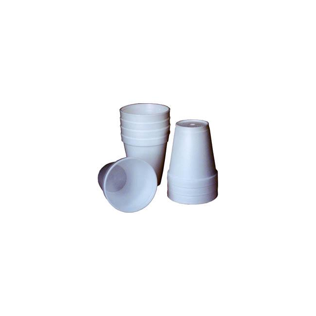 Insulated White Foam Drink Cups, 8oz