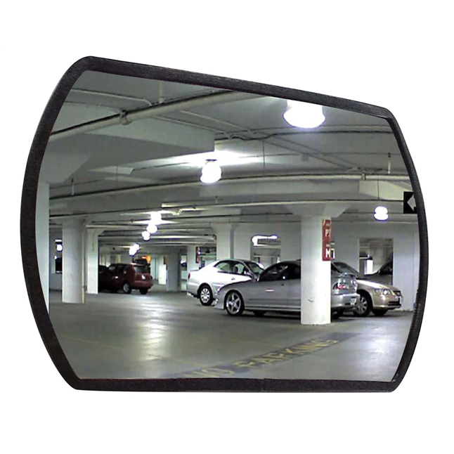 Se-Kure Roundtangular Indoor/Outdoor Convex Mirror Main Image