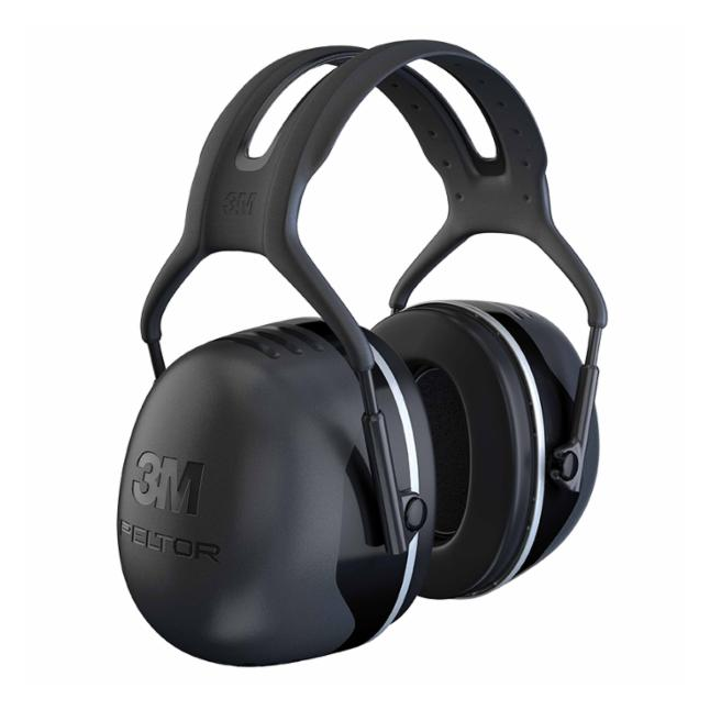 3M™ Peltor™ X5 Over-The-Head Earmuff, NRR 31 dB, Black