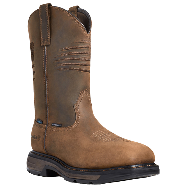 Ariat Men's WorkHog XT Patriot Waterproof Carbon Toe Wellington Boot