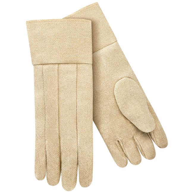 Steiner® 35 oz Vermiculite Coated Fiberglass Thermal Protective Gloves, Wool Insulated Lining, 23" Length