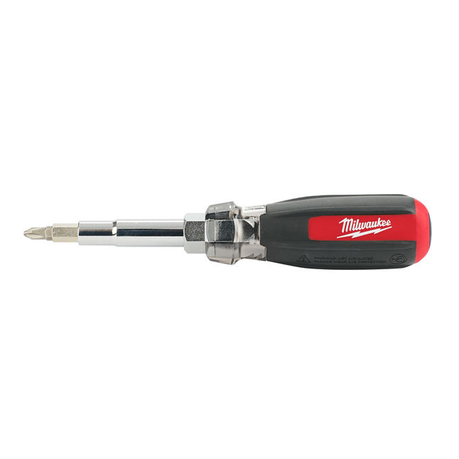 Milwaukee® 13-in-1 Cusion-Grip Screwdriver w/ ECX­®