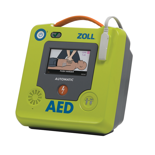 Zoll AED 3® Fully Automatic AED with RX CPR Padz, Battery, and Case