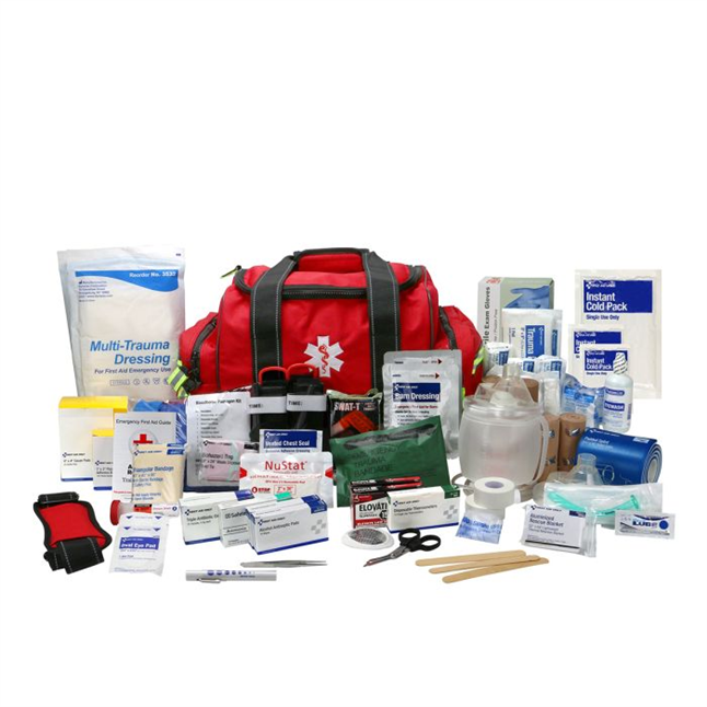 First Responder Bag, Standard Plus Bleed Control, Airway Management, & BBP