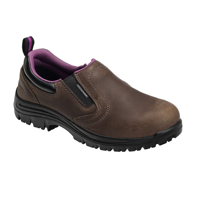 Avenger Women's Foreman Waterproof Composite Toe Slip-On Work Shoe