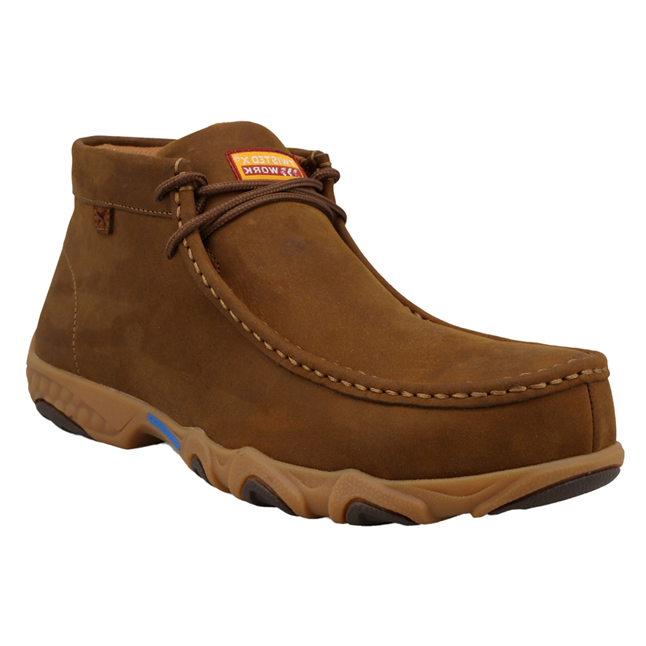 Twisted X Men's Chukka Driving Moc Nano Toe Work Shoe