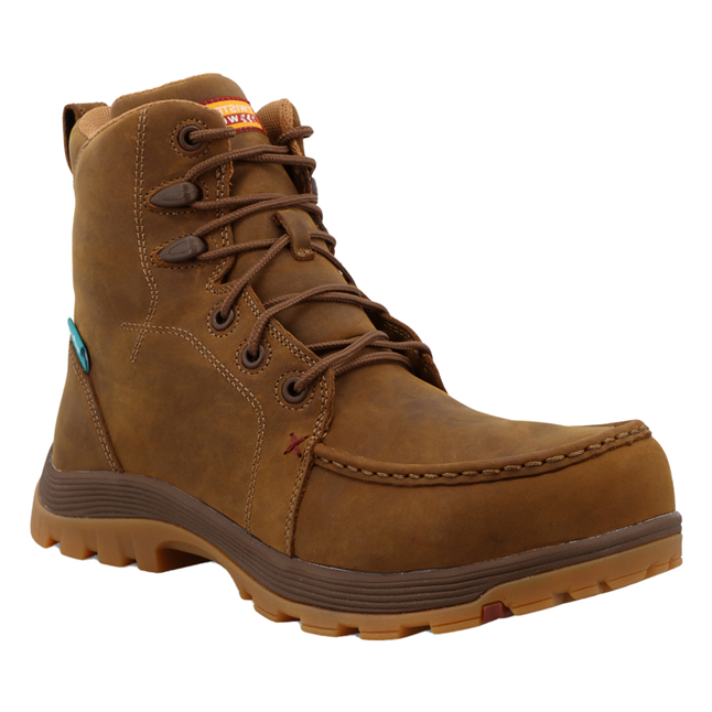 Twisted X Men's 6" Oblique Waterproof Nano Toe Work Boot