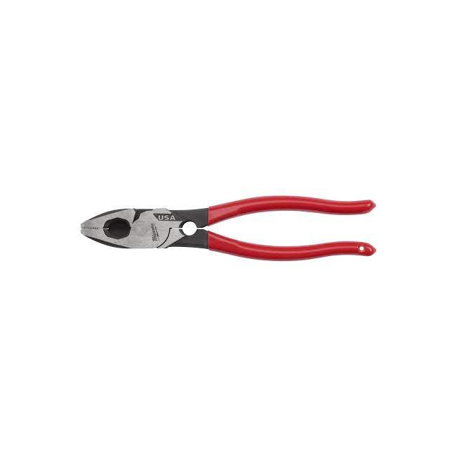 Milwaukee® 9" Lineman's Pliers w/ Dipped Grip
