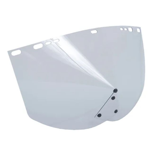 Jackson® Acetate Faceshield, Shape P Unbound, 9" x 15" x .040"