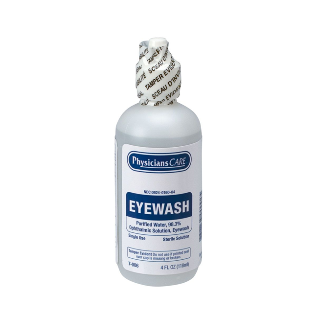 PhysiciansCARE® Eyewash Solution, 4 oz Bottle